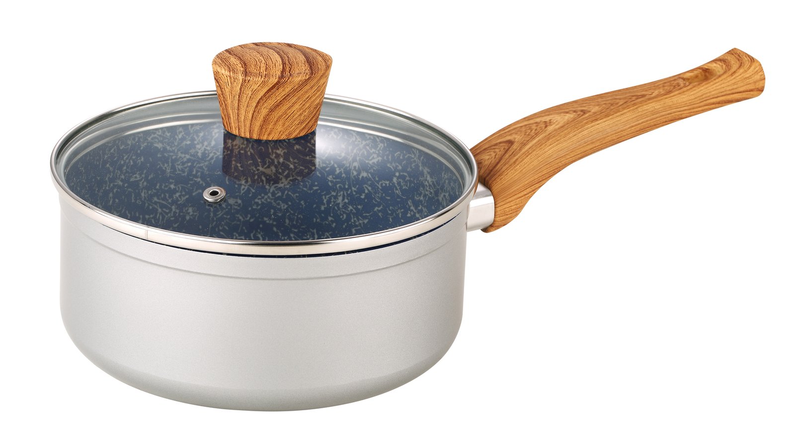 Koozina Silver Marble Saucepan